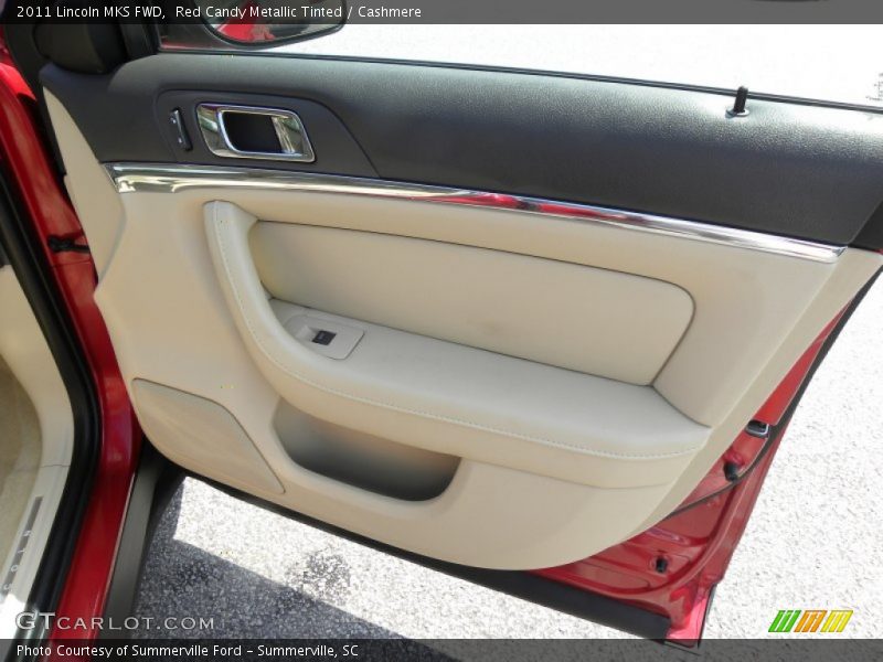 Red Candy Metallic Tinted / Cashmere 2011 Lincoln MKS FWD