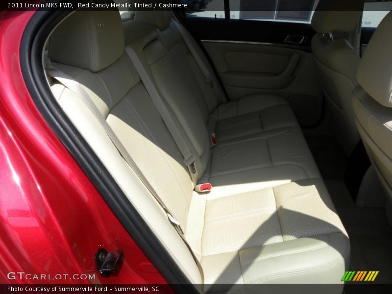 Red Candy Metallic Tinted / Cashmere 2011 Lincoln MKS FWD