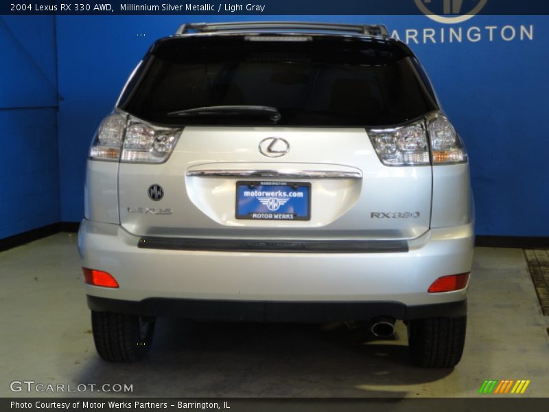 Millinnium Silver Metallic / Light Gray 2004 Lexus RX 330 AWD