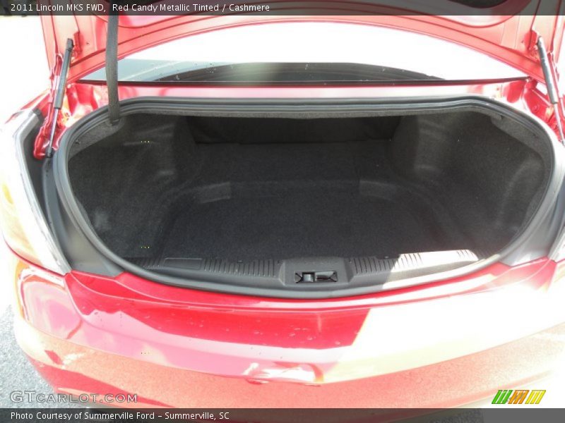 Red Candy Metallic Tinted / Cashmere 2011 Lincoln MKS FWD