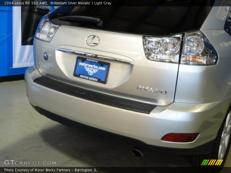 Millinnium Silver Metallic / Light Gray 2004 Lexus RX 330 AWD