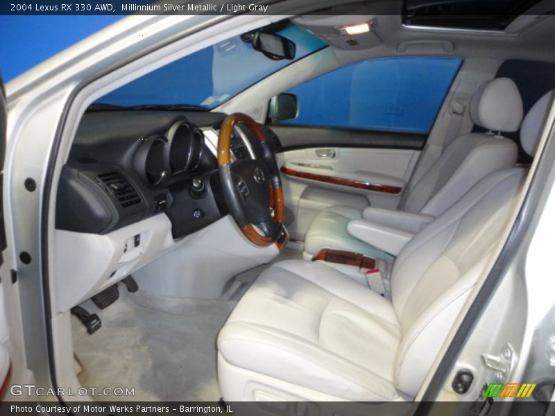 Millinnium Silver Metallic / Light Gray 2004 Lexus RX 330 AWD