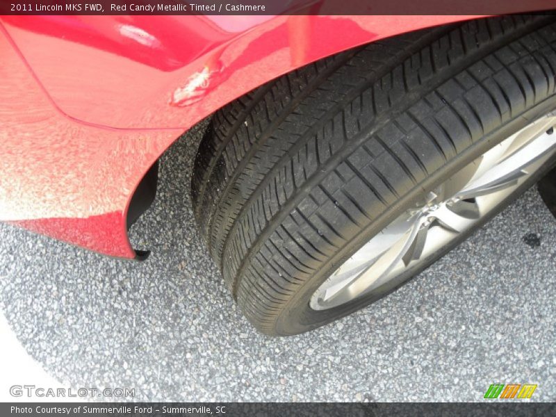 Red Candy Metallic Tinted / Cashmere 2011 Lincoln MKS FWD