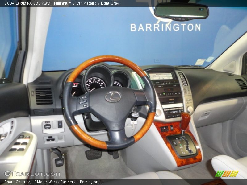 Millinnium Silver Metallic / Light Gray 2004 Lexus RX 330 AWD