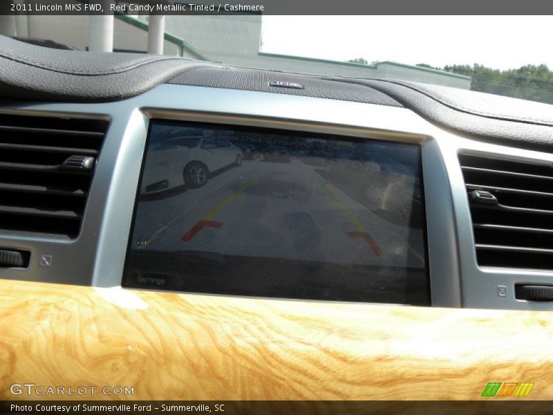 Red Candy Metallic Tinted / Cashmere 2011 Lincoln MKS FWD
