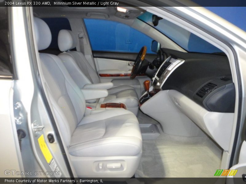Millinnium Silver Metallic / Light Gray 2004 Lexus RX 330 AWD