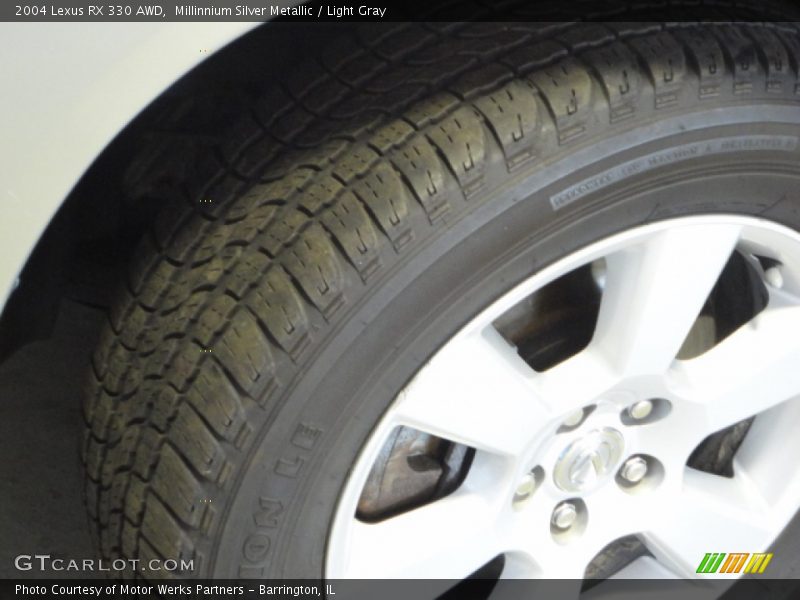 Millinnium Silver Metallic / Light Gray 2004 Lexus RX 330 AWD
