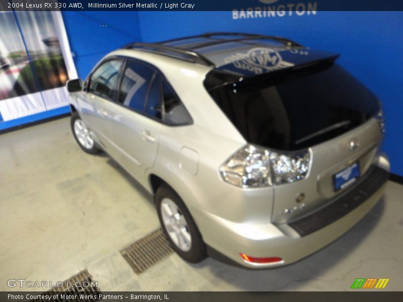 Millinnium Silver Metallic / Light Gray 2004 Lexus RX 330 AWD