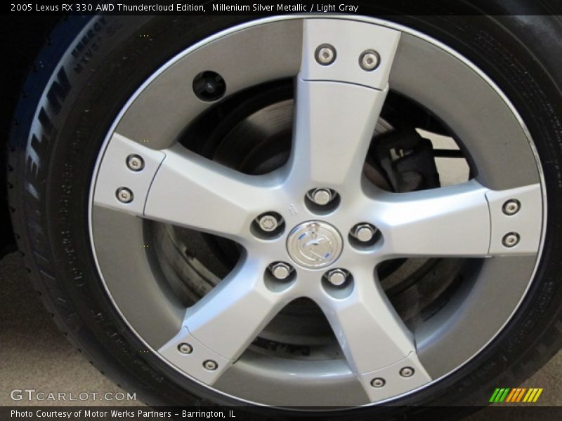 Millenium Silver Metallic / Light Gray 2005 Lexus RX 330 AWD Thundercloud Edition