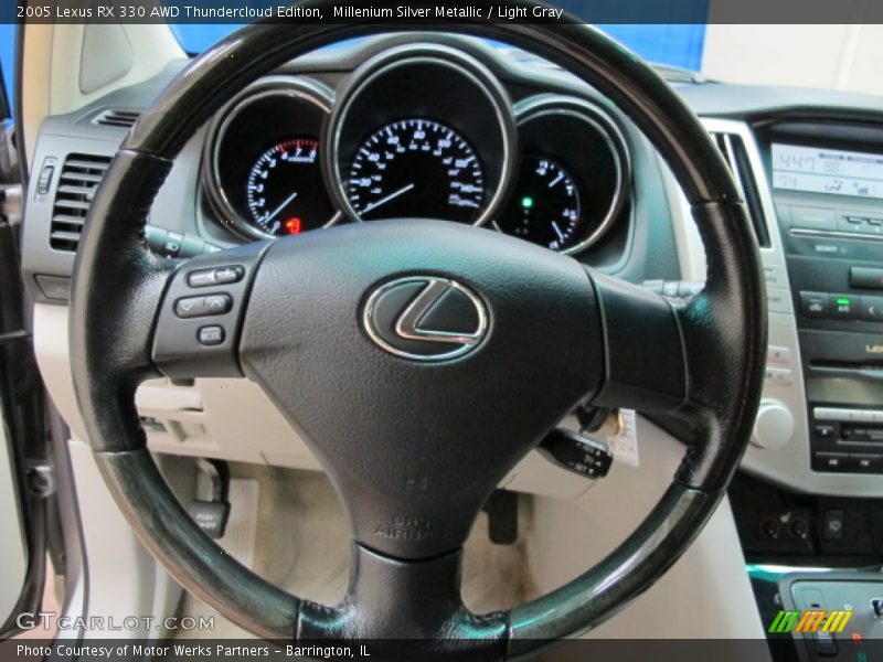 Millenium Silver Metallic / Light Gray 2005 Lexus RX 330 AWD Thundercloud Edition