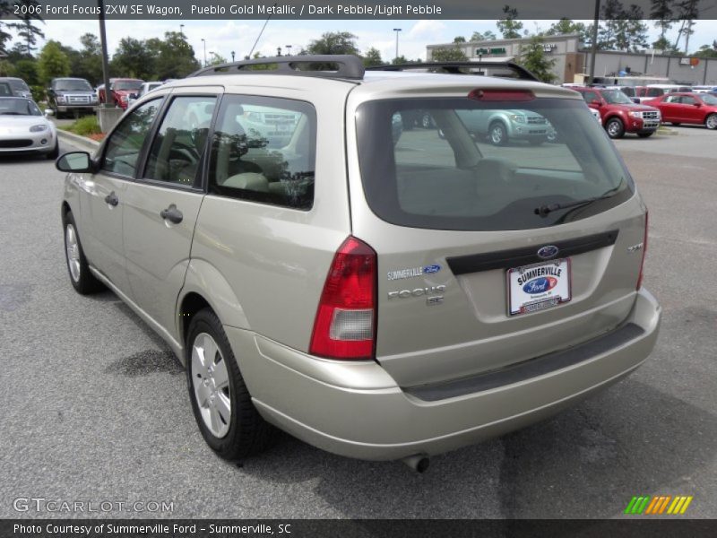 Pueblo Gold Metallic / Dark Pebble/Light Pebble 2006 Ford Focus ZXW SE Wagon