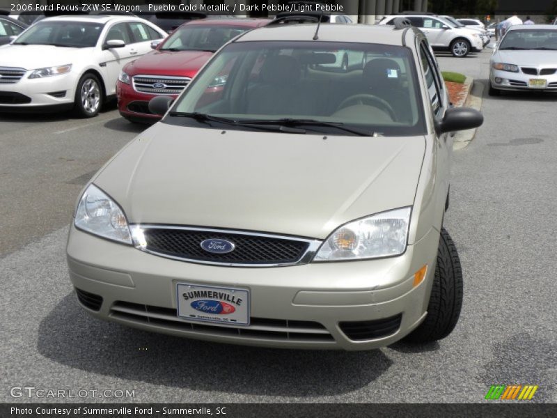 Pueblo Gold Metallic / Dark Pebble/Light Pebble 2006 Ford Focus ZXW SE Wagon
