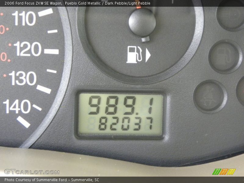 Pueblo Gold Metallic / Dark Pebble/Light Pebble 2006 Ford Focus ZXW SE Wagon