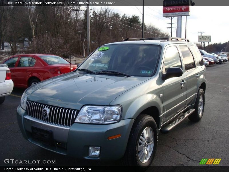 Light Tundra Metallic / Black 2006 Mercury Mariner Premier 4WD