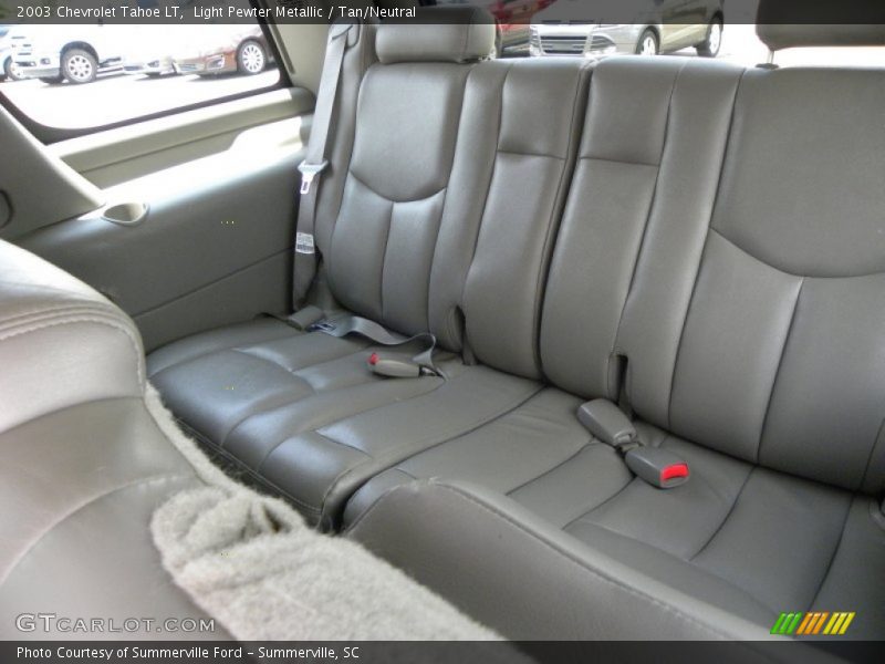 Light Pewter Metallic / Tan/Neutral 2003 Chevrolet Tahoe LT