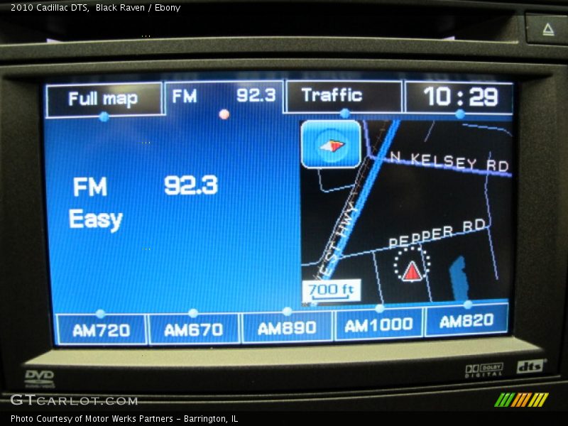 Black Raven / Ebony 2010 Cadillac DTS