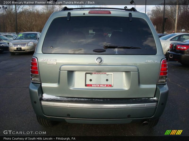 Light Tundra Metallic / Black 2006 Mercury Mariner Premier 4WD