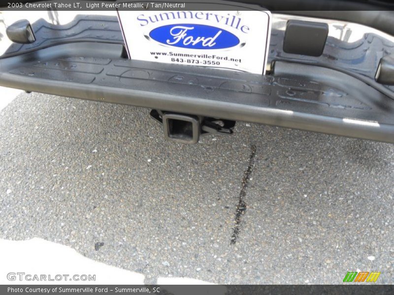 Light Pewter Metallic / Tan/Neutral 2003 Chevrolet Tahoe LT