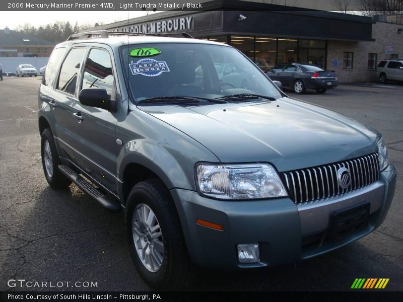 Light Tundra Metallic / Black 2006 Mercury Mariner Premier 4WD