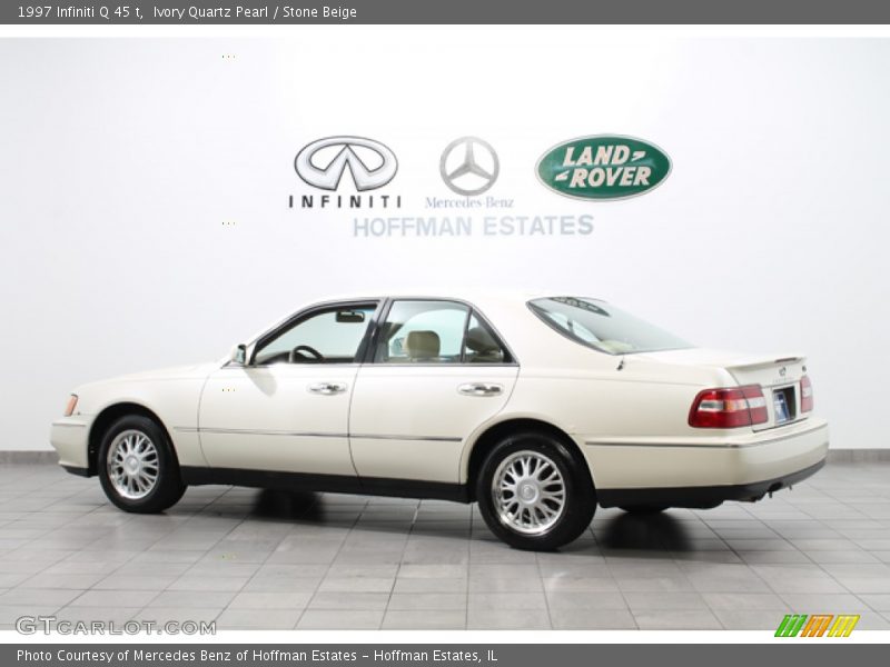 Ivory Quartz Pearl / Stone Beige 1997 Infiniti Q 45 t