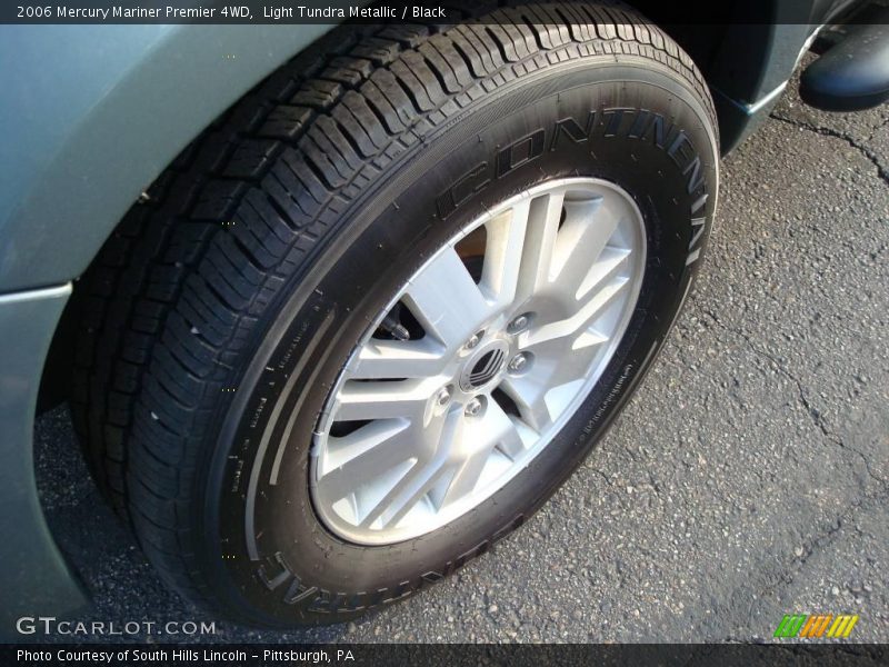 Light Tundra Metallic / Black 2006 Mercury Mariner Premier 4WD