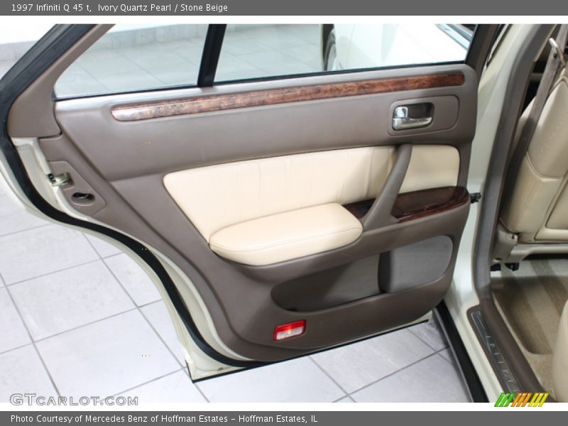 Ivory Quartz Pearl / Stone Beige 1997 Infiniti Q 45 t