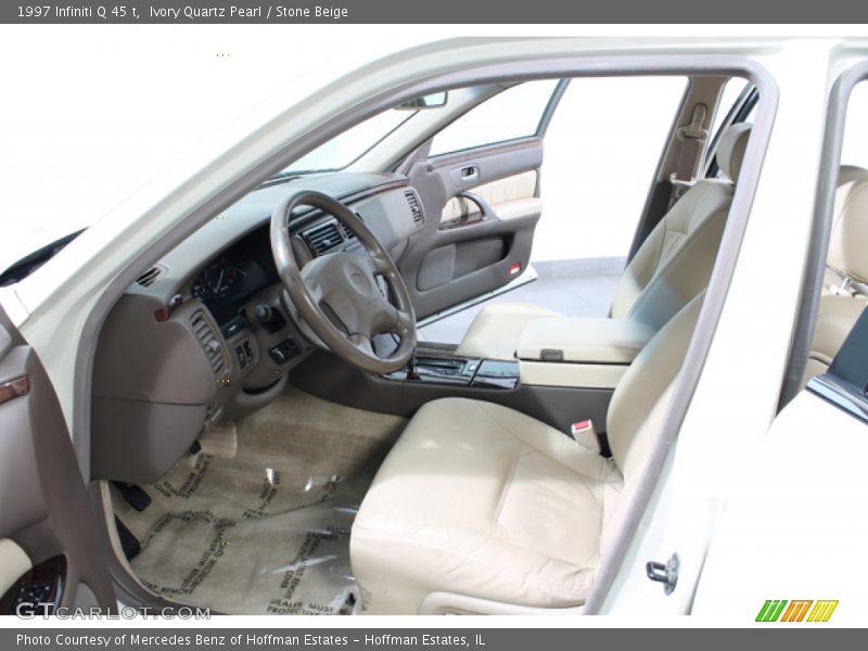 Ivory Quartz Pearl / Stone Beige 1997 Infiniti Q 45 t