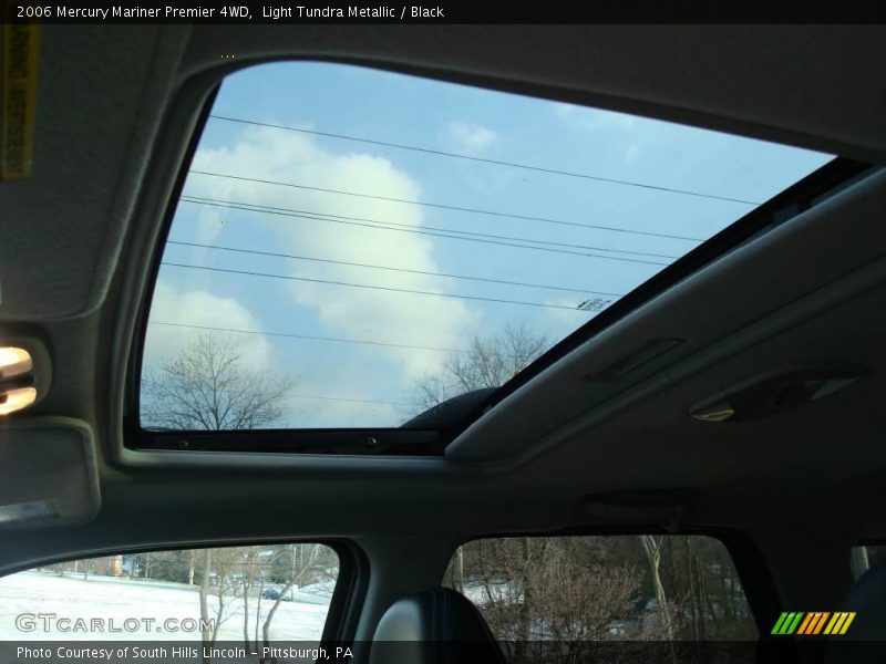 Light Tundra Metallic / Black 2006 Mercury Mariner Premier 4WD
