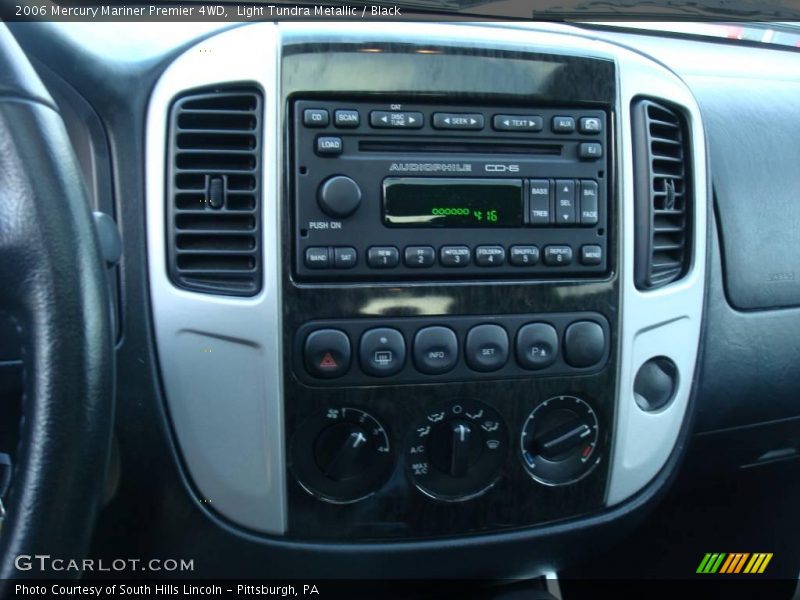 Light Tundra Metallic / Black 2006 Mercury Mariner Premier 4WD