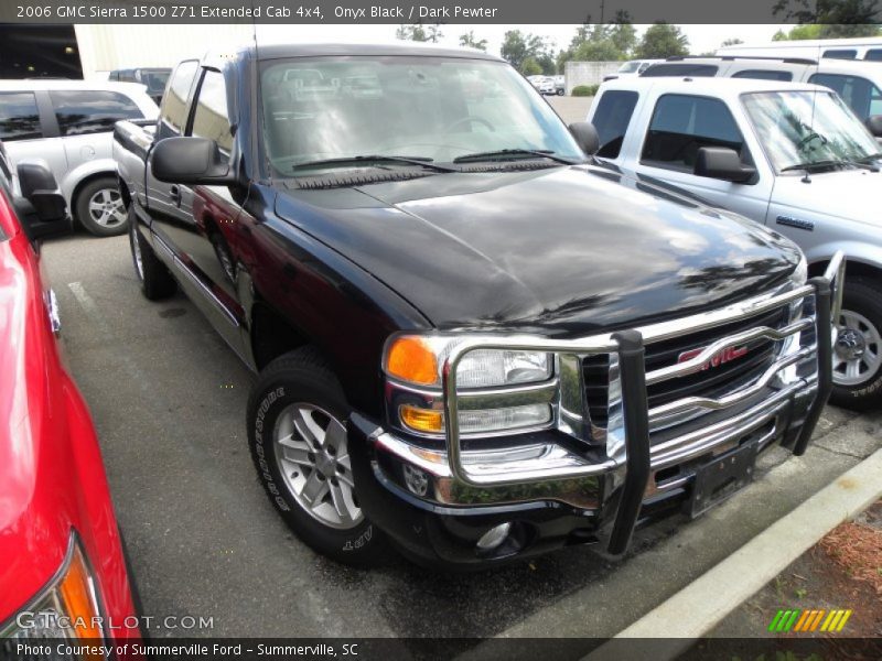 Onyx Black / Dark Pewter 2006 GMC Sierra 1500 Z71 Extended Cab 4x4