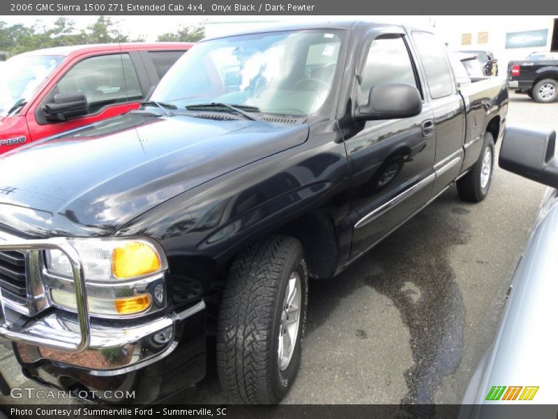 Onyx Black / Dark Pewter 2006 GMC Sierra 1500 Z71 Extended Cab 4x4