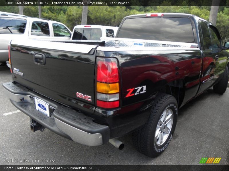 Onyx Black / Dark Pewter 2006 GMC Sierra 1500 Z71 Extended Cab 4x4