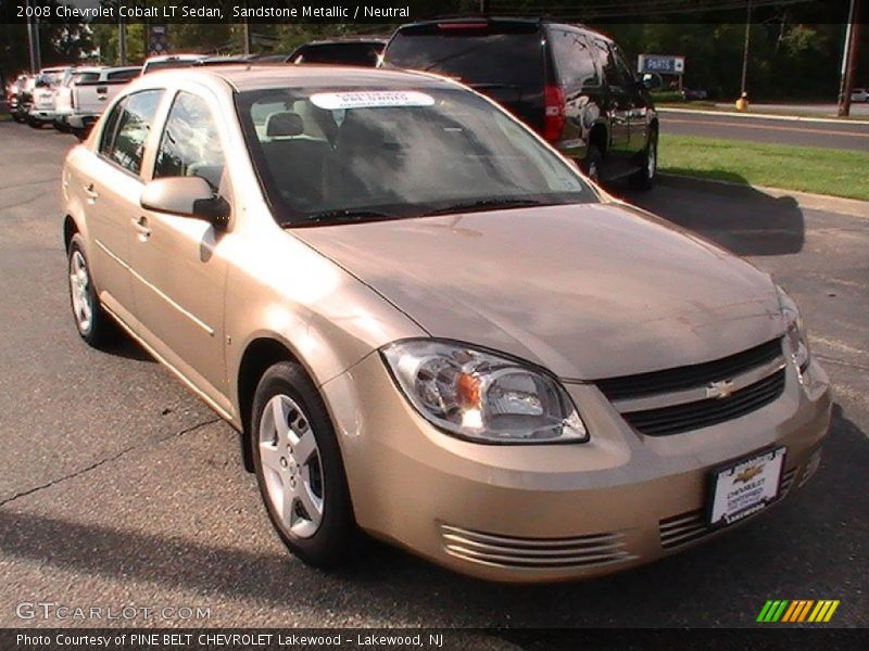 Sandstone Metallic / Neutral 2008 Chevrolet Cobalt LT Sedan