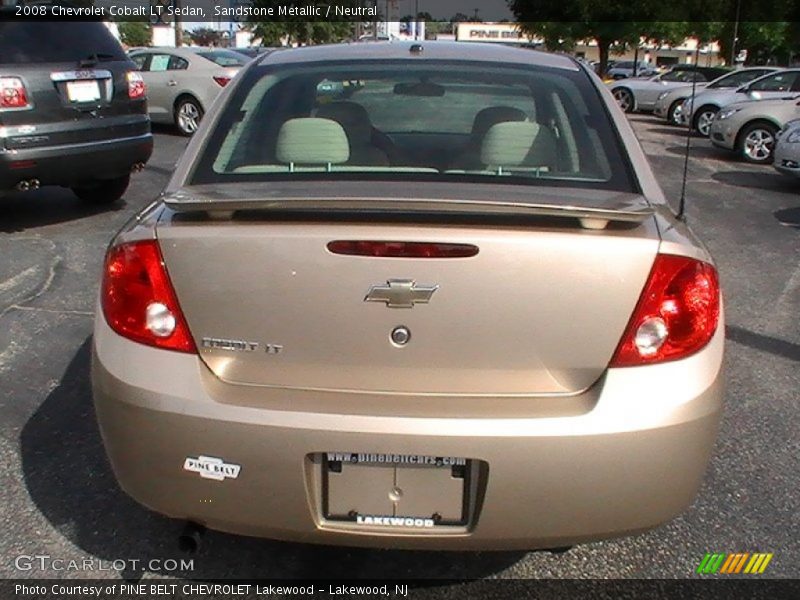 Sandstone Metallic / Neutral 2008 Chevrolet Cobalt LT Sedan