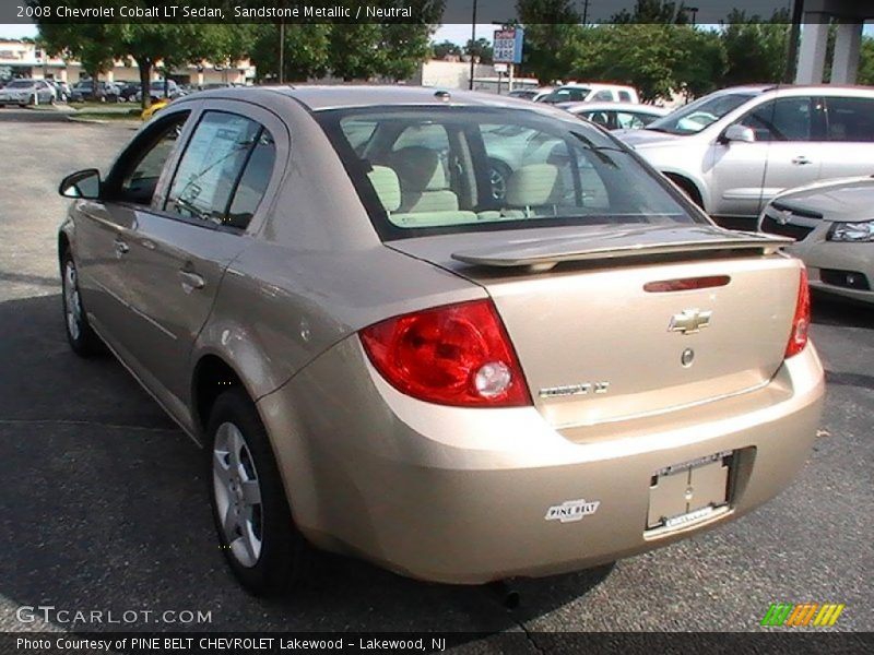 Sandstone Metallic / Neutral 2008 Chevrolet Cobalt LT Sedan