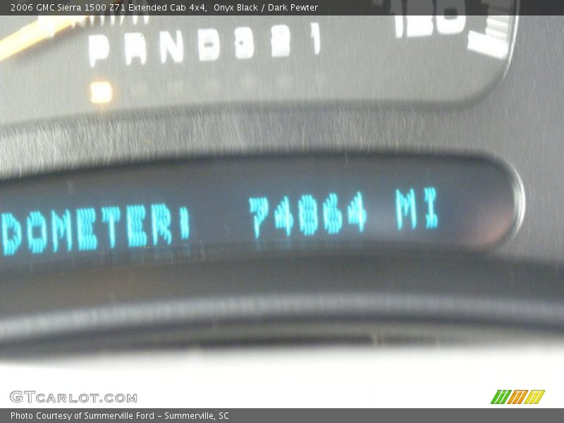 Onyx Black / Dark Pewter 2006 GMC Sierra 1500 Z71 Extended Cab 4x4