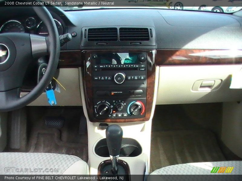 Sandstone Metallic / Neutral 2008 Chevrolet Cobalt LT Sedan