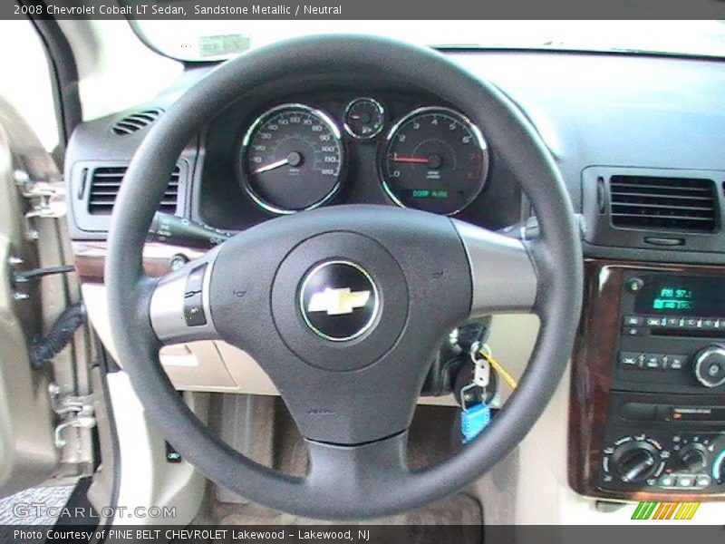 Sandstone Metallic / Neutral 2008 Chevrolet Cobalt LT Sedan