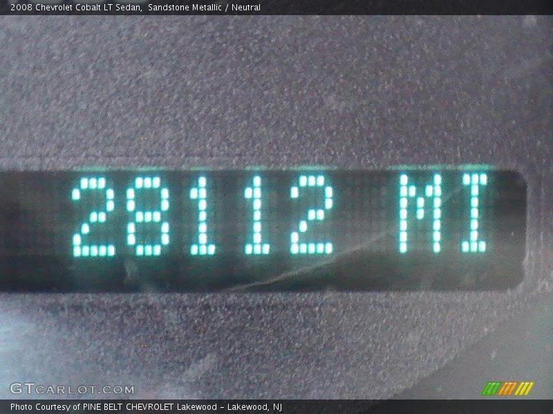 Sandstone Metallic / Neutral 2008 Chevrolet Cobalt LT Sedan