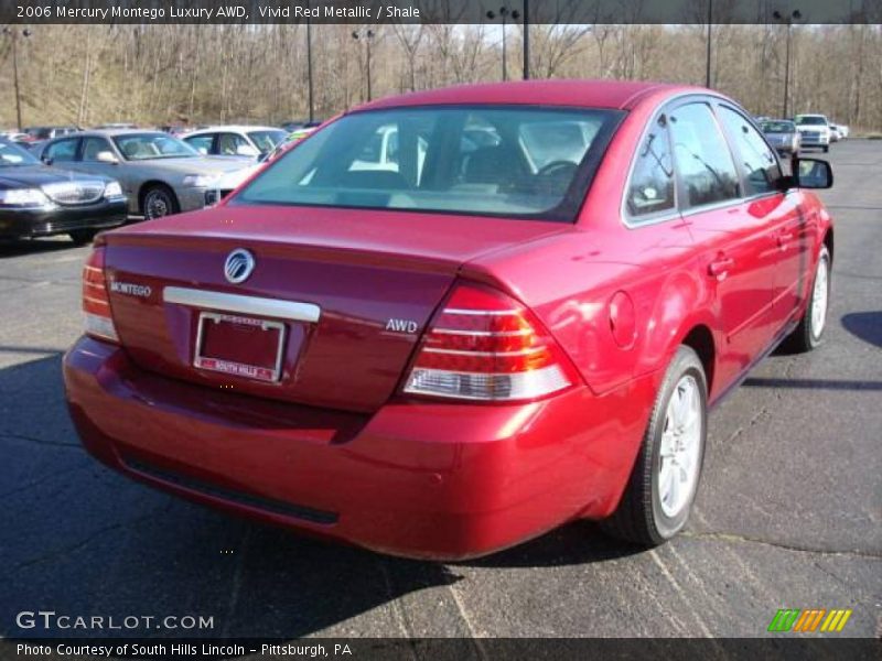 Vivid Red Metallic / Shale 2006 Mercury Montego Luxury AWD