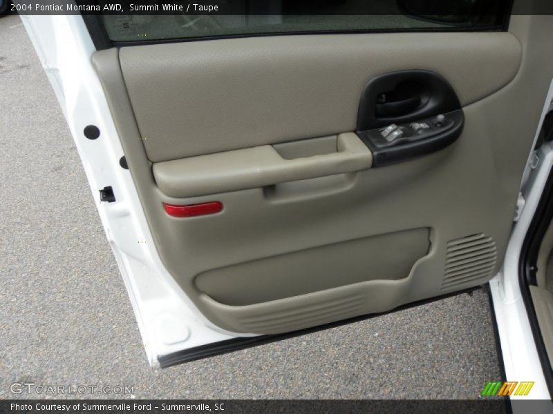 Door Panel of 2004 Montana AWD