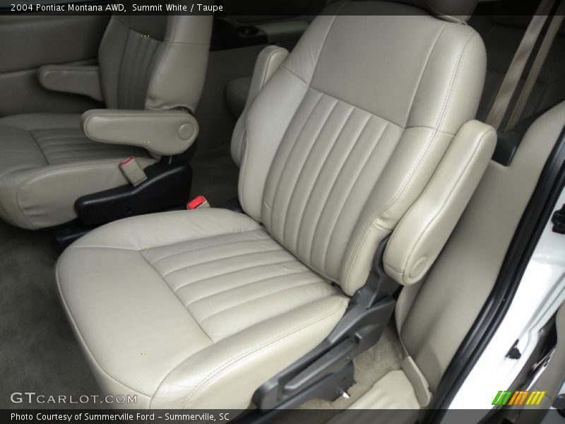 Rear Seat of 2004 Montana AWD