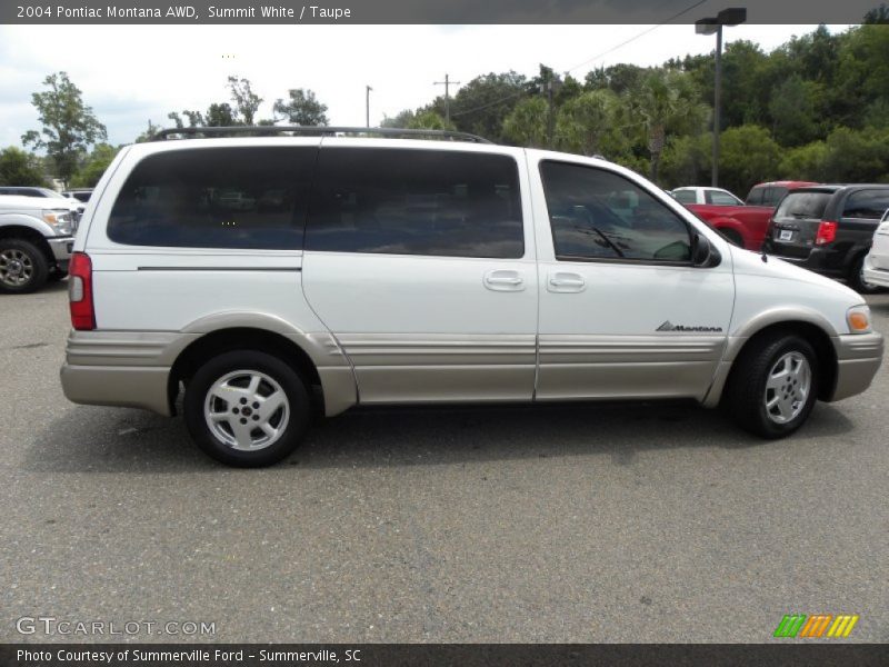 Summit White / Taupe 2004 Pontiac Montana AWD