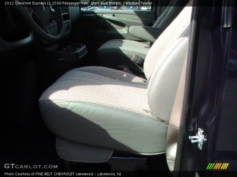 Dark Blue Metallic / Medium Pewter 2012 Chevrolet Express LS 1500 Passenger Van