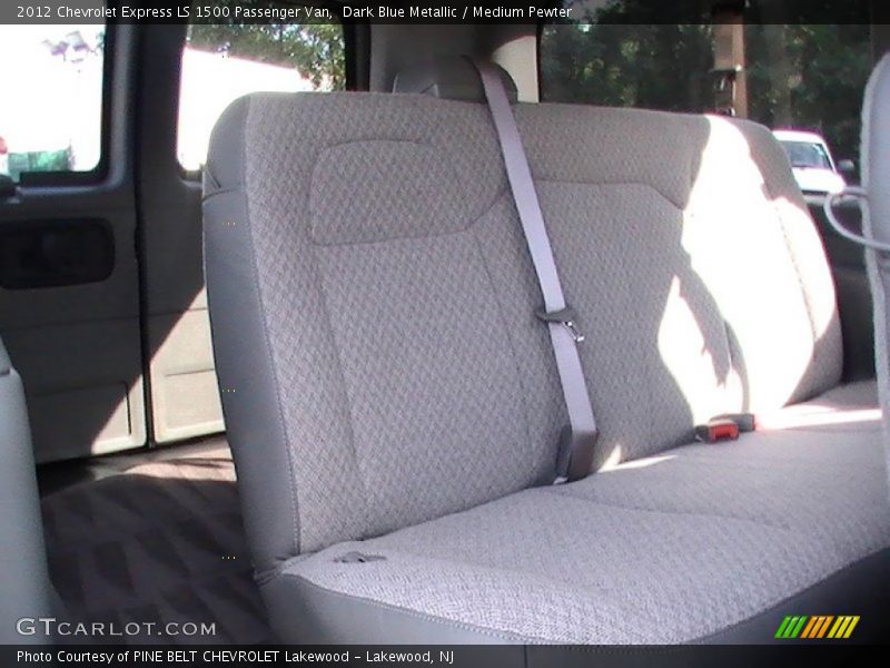 Dark Blue Metallic / Medium Pewter 2012 Chevrolet Express LS 1500 Passenger Van