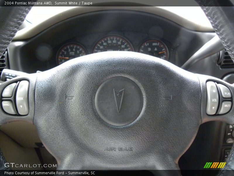 Summit White / Taupe 2004 Pontiac Montana AWD
