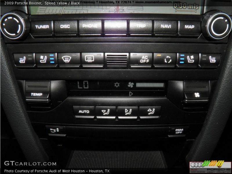 Speed Yellow / Black 2009 Porsche Boxster