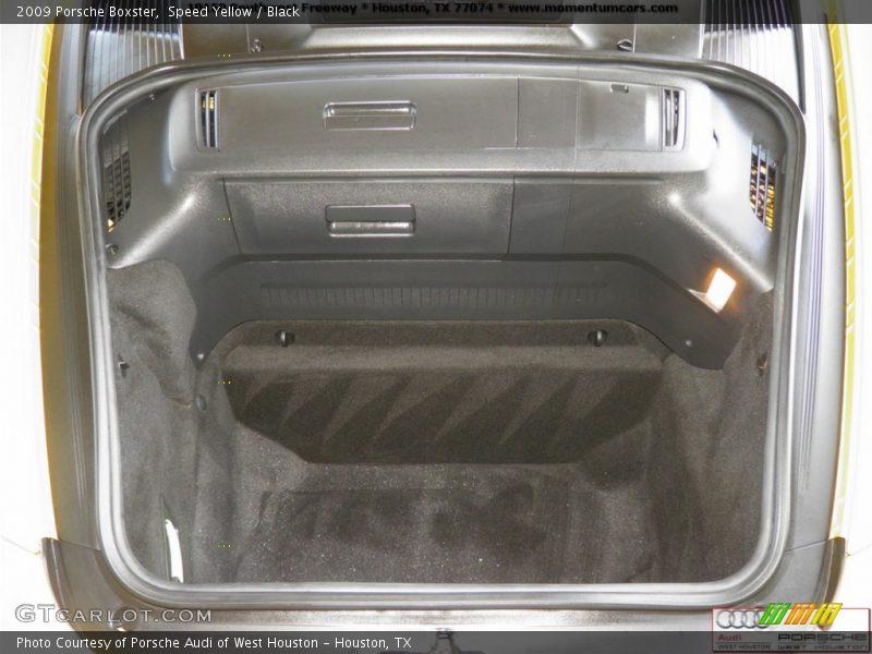 Speed Yellow / Black 2009 Porsche Boxster