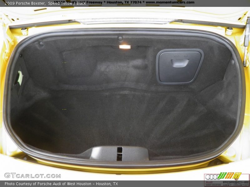 Speed Yellow / Black 2009 Porsche Boxster