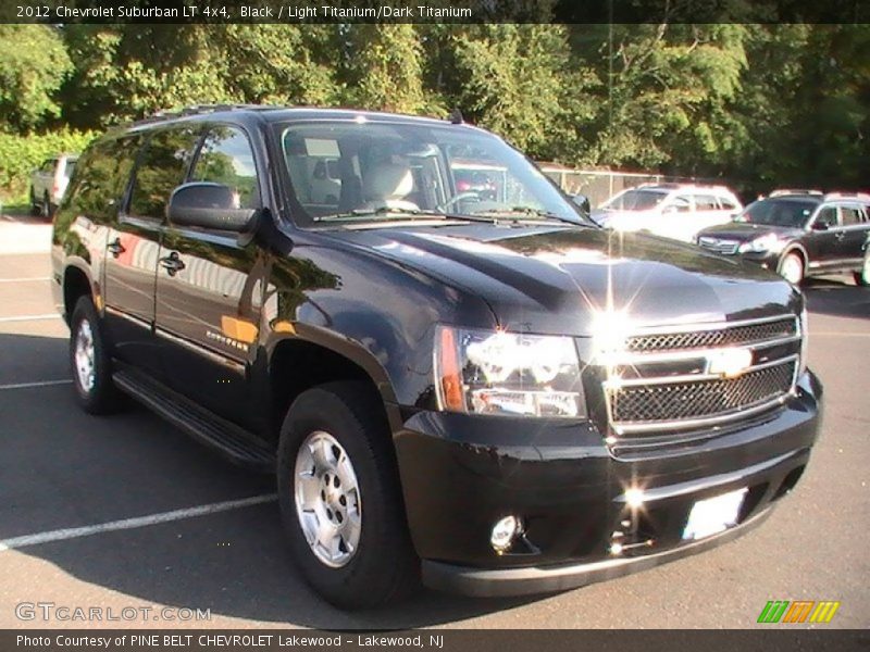 Black / Light Titanium/Dark Titanium 2012 Chevrolet Suburban LT 4x4